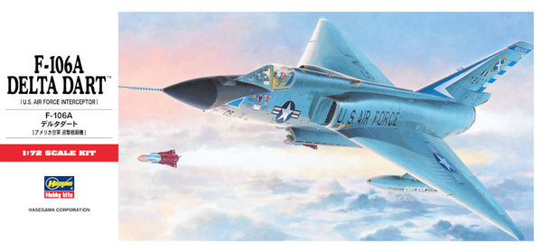 ★美品1/72 F-106A ダイキャストモデル★箱付き！ F-106 F-106A Delta Dart 1/72 Scale Plastic Model Kit (Assembly