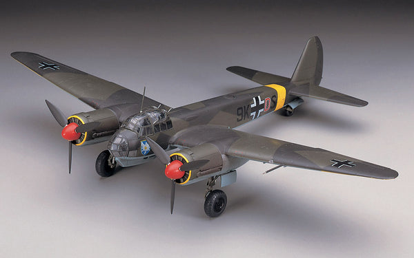 Maquette Hasegawa 1/72 Junkers Ju 88A-6 Avec Coupe-ballon - Neuve Du Japon