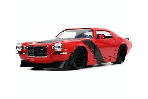 1971 Chevy Camaro Red - 1/24 Scale Diecast Model by Jada