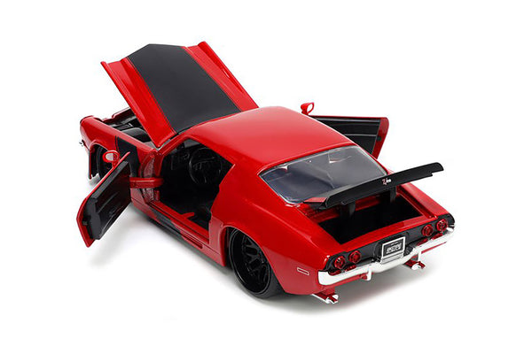 ジェイダトイズ JADATOYS 1971 CHEVY CAMARD 1/24 Amazon.com: Jada Toys Big Time Muscle 1:24 1971 Chevy Camaro