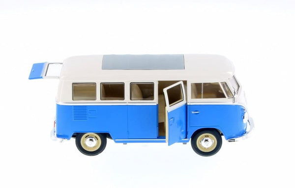 Volkswagen (VW) T1 Bus 1963 - BLUE 1/24 Diecast Model by Welly – Pang's  Models and Hobbies