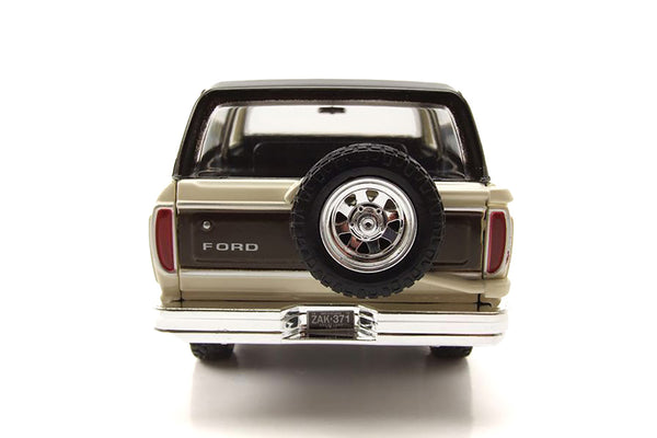 モーターマックス 1/24 1978 フォードブロンコ BEIGE/BROWN 1978 FORD BRONCO RANGER XLT CREAM & BROWN 1/24 DIECAST MODEL