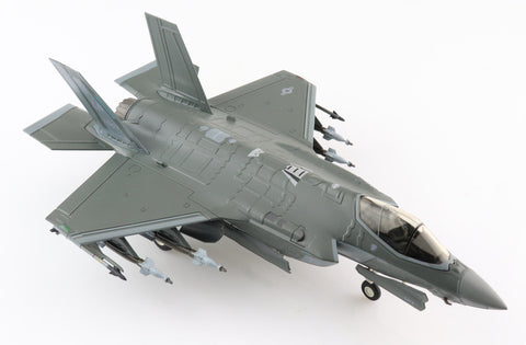 F-35 F-35A Lighting II 495th FS, 48th FW, USAF 2021 1/72 Scale Diecast Metal Model by Hobby Master