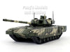T-14 T14 Armata Russian Tank Woodland Camo - with Display Case 1/72 Scale Model by Panzerkampf