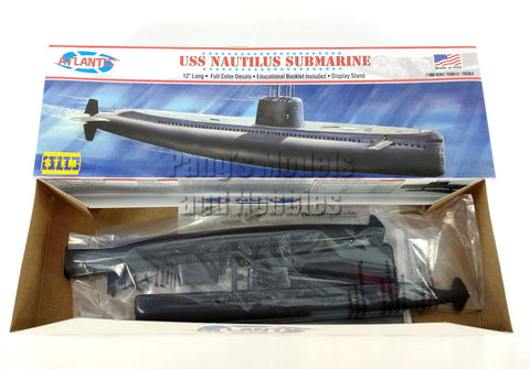 USS Nautilus SSN-571 Nuclear Submarine - US NAVY 1/350 Scale Plastic Model Kit - ASSEMBLY REQUIRED