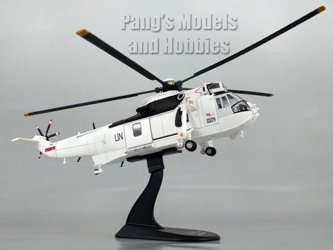 Westland WS-61 Sea King HC.4 - 845 Naval Air Squadron, British Royal Navy - 1/72 Scale Diecast Helicopter Model by Legion
