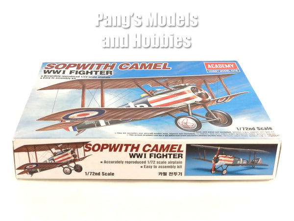 Sopwith Camel WWI British Biplane Fighter 1/72 Scale Plastic