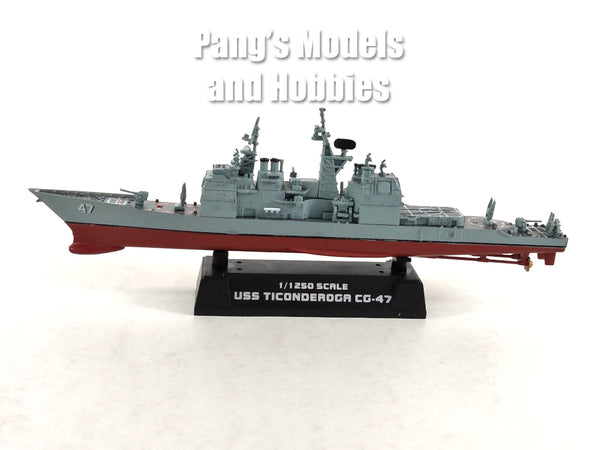 (未使用･未開封品)　Easy Model Warship 1:1250 - USS Ticonderoga Cruiser CG-47 - EM37401 ar3p5n1 USS Ticonderoga CG-47 Guided Missile Cruiser - US NAVY 1/1250