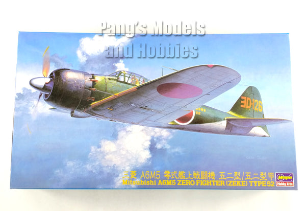 Mitsubishi A6M A6M5 Zero Fighter Type 52 Japan 1/48 Scale Plastic