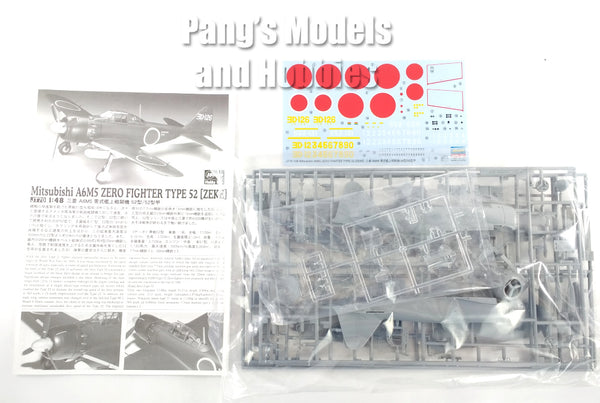 Mitsubishi A6M A6M5 Zero Fighter Type 52 Japan 1/48 Scale Plastic