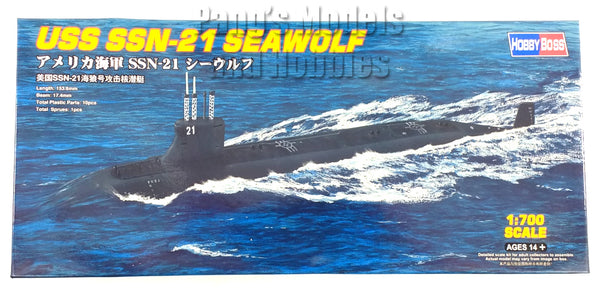 USS SSN-21 Seawolf A 1：350 Series-TRUMPETER PIT-ROAD SEA WOLF SSN