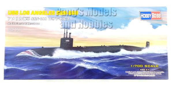 Hobby Boss 87014 Modèle Kit USS Los Angeles Submarine SSN De