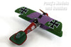 Albatros D. V 1917 WWI Biplane Imperial Germany Fighter 1/72 Scale Diecast Metal Model by Amercom