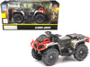 4.5 Inch Long Can-Am Outlander XMR Quad ATV Scale Diecast and Plastic Model by NewRay