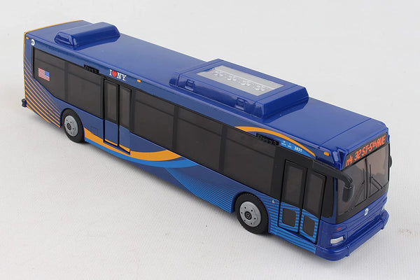 HATO BUS ミニカー 1/43スケール MTA Models Volvo Articulated Bus Toy, 1:43 Scale, Paint