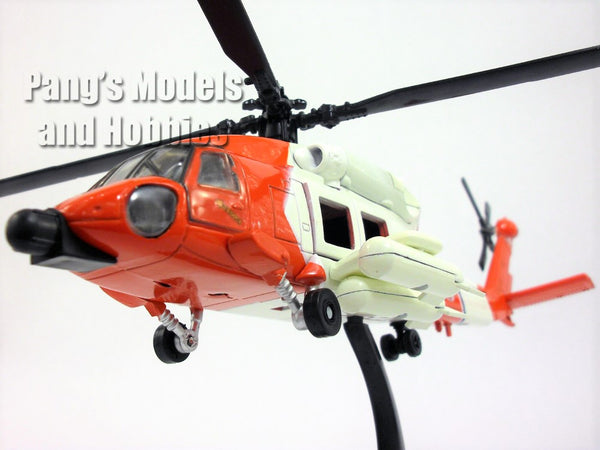 ニューレイ ヘリコプター HH-60J NewRay 模型 SkyPilot Sikorsky HH-60J Jayhawk Helicopter Red and White 