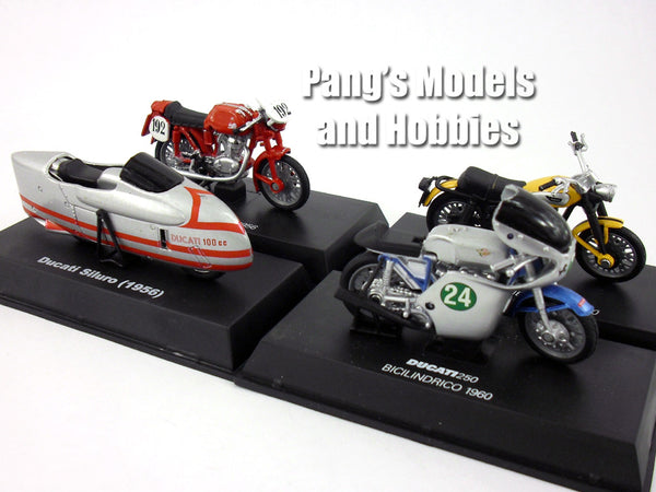Ducati Collection of 12 different 1/32 Scale Diecast Metal Models