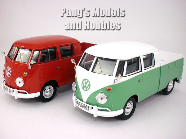 Miniature Volkswagen T1 A 1/24 Motormax Matt-noire/Dekor Custom Garage Miniature Volkswagen T1 A 1/24 Motormax Matt-noire/Dekor Custom Garage