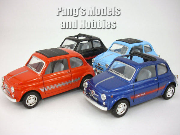 Kit Modèle Réduit FIAT NUOVA 500 2007 Bleu Clair 1:24 - Marque Fujimi - Neuf