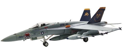McDonnell Douglass F/A-18C (F-18) Hornet - VFA-83 Rampagers US NAVY - 1/72 Scale Diecast Model by Hobby Master