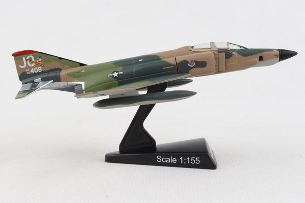 F-4 Phantom II - SE Asia Camo - 363rd TRW USAF - 1/155 Scale Diecast Metal  Model by Daron