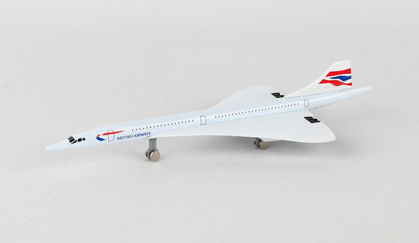 British Airways Concorde Model And Tags