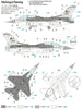F-16 F-16D Fighting Falcon - USAF 1/72 Scale Plastic Model Kit (Assembly Required) by Hasegawa