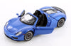 2014 Porsche 918 Spyder - BLUE - 1/24 Diecast Metal Model by Showcasts