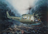 Bell UH-1 UH-1D Iroquois Huey Helicopter - US ARMY 1/48 Scale Plastic Model Kit (Assembly Required) by Italeri