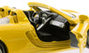2003 Porsche Carrera GT 980 - YELLOW - 1/24 Diecast Metal Model by Showcasts