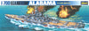 Battleship USS Alabama BB-60 US NAVY 1/700 Scale Plastic Model Kit - ASSEMBLY REQUIRED - Hasegawa