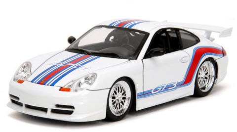 2004 Porsche 911 GT3 996 - Hyper-Spec 1/24 Scale Diecast Metal Model by Jada