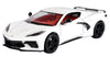 2020 Chevrolet Corvette C8 - WHITE - 1/24 Diecast Metal Model by MotorMax