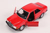 1987 Mercedes-Benz 190E 190 E 2.6 - RED - 1/24 Scale Diecast Model by Bburago