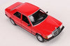 1987 Mercedes-Benz 190E 190 E 2.6 - RED - 1/24 Scale Diecast Model by Bburago