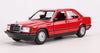 1987 Mercedes-Benz 190E 190 E 2.6 - RED - 1/24 Scale Diecast Model by Bburago