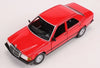 1987 Mercedes-Benz 190E 190 E 2.6 - RED - 1/24 Scale Diecast Model by Bburago