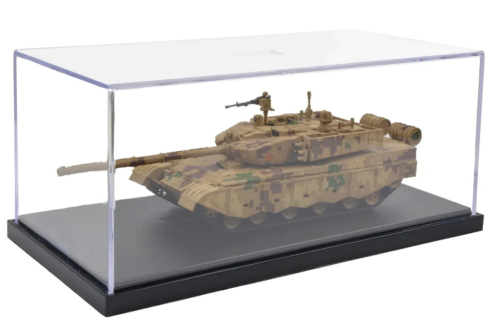 Char Type 99 PLA Chine 1/72 – Modèle Tout Métal Argenté – Fait Main