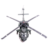 Sikorsky MH-60L UH-60L MH-60 UH-60 Black Hawk "Gunslinger" Gunship Helicopter - US ARMY - 1/72 Scale Diecast Helicopter Model by Panzerkampf