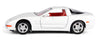 1997 Chevrolet Corvette - WHITE - 1/24 Scale Diecast Metal Model by Showcasts w/ BOX
