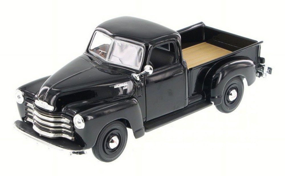 1950 Chevrolet 3100 Pickup Truck - BLACK - 1/25 Scale Diecast Model by Maisto