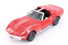 1970 Chevrolet Corvette C3 T-Top - RED - 1/24 Scale Diecast Metal Model by Showcasts