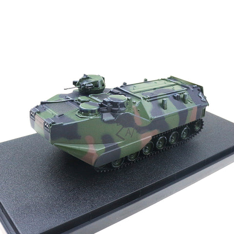 AAV-7 AAV7 Assault Amphibious Vehicle - Green Three Tone Camo - w/ Display Case - Marines 1/72 Scale Diecast Model