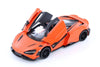 2015 McLaren 675LT - ORANGE - 1/24 Diecast Metal Model by Showcasts