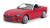 2016 Fiat 124 Spider - RED - 1/24 Scale Diecast Model by Bburago