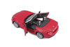 2016 Fiat 124 Spider - RED - 1/24 Scale Diecast Model by Bburago