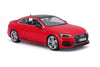 2019 Audi RS 5 RS5 - RED w/ BOX - 1/24 Scale Diecast Model by Bburago