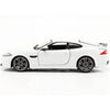 2012 Jaguar XKR-S XK XKR - WHITE - 1/24 Scale Diecast Model by Bburago