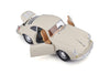 1961 Porsche 356 356B Coupe - WHITE - 1/24 Scale Diecast Model by Bburago