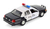 1999 Ford Crown Victoria Police Interceptor CVPI 1/24 Scale Diecast Metal Model by Welly